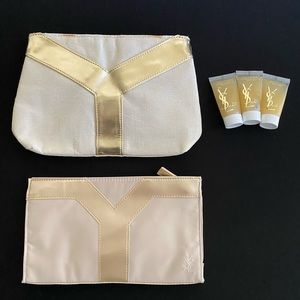 YSL clutch bags travel size gommage exfoliant